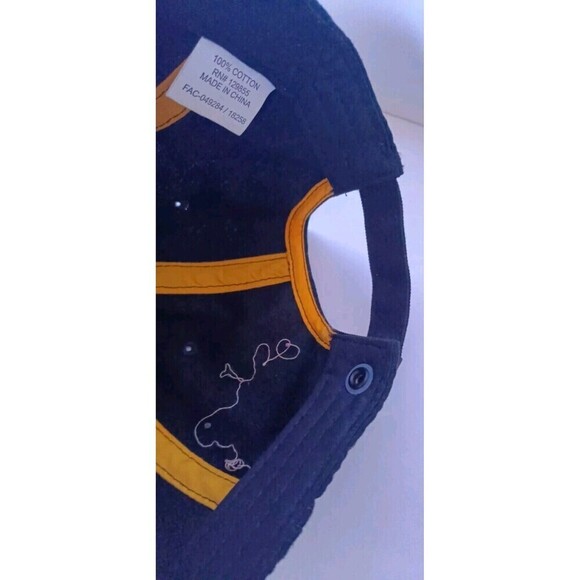 The Lion King Disney Baseball Cap Hat Adjustable Size 100% Cotton Black Gold - Picture 8 of 8